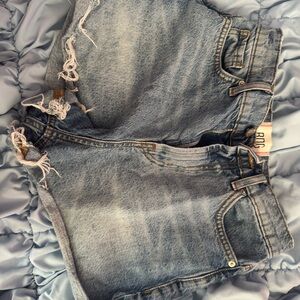 Urban Outfitters Blue Jean Shorts